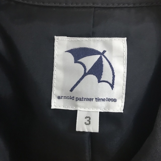 Arnold Palmer(アーノルドパーマー)のアーノルドパーマー トレンチコート(濃紺色) レディースのジャケット/アウター(トレンチコート)の商品写真