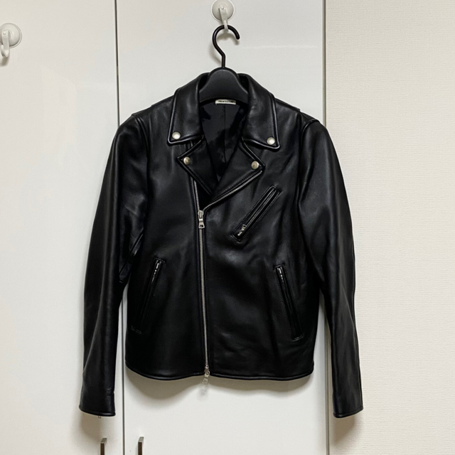 FREAK'S STORE - 美品 フリークスストア ラムレザー ダブル FREAK'S STORE - 美品 フリークスストア ラムレザー ダブル