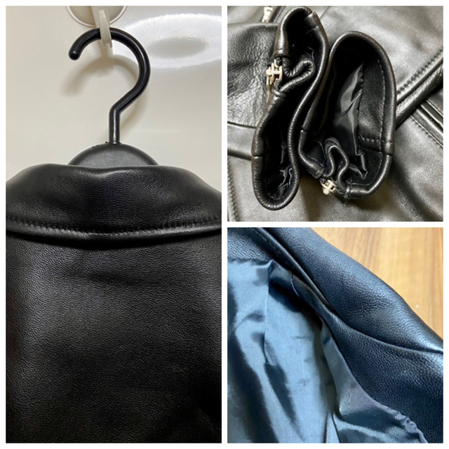 FREAK'S STORE - 美品 フリークスストア ラムレザー ダブル FREAK'S STORE - 美品 フリークスストア ラムレザー ダブル