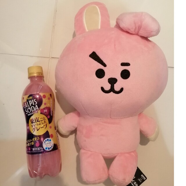 防弾少年団(BTS)(ボウダンショウネンダン)のkoccy　クッキー　グク　BTS   BT21　防弾少年団　ぬいぐるみ　人形 キッズ/ベビー/マタニティのおもちゃ(ぬいぐるみ/人形)の商品写真