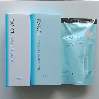 FANCL - ファンケル マイルドクレンジングオイル、ピュアモイスト泡洗顔料