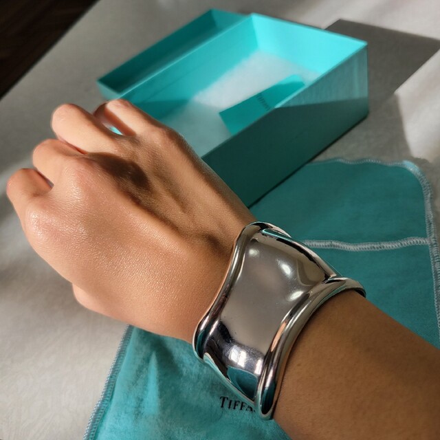 TIFFANY & Co. ボーンカフ 925 シルバー　ティファニー ティファニー TIFFANY & CO. ボーン カフ 925 シルバー