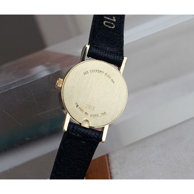 Tiffany & Co.(ティファニー)の美品 ティファニー アトラス 18KYG 無垢 ローマン レディース  レディースのファッション小物(腕時計)の商品写真