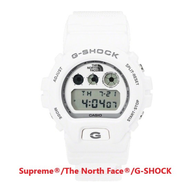 ホワイトSupreme®/The North Face®/G-SHOCK Watch