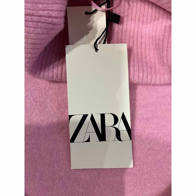 ZARA(ザラ)のニット　ピンク　ZARA レディースのトップス(ニット/セーター)の商品写真