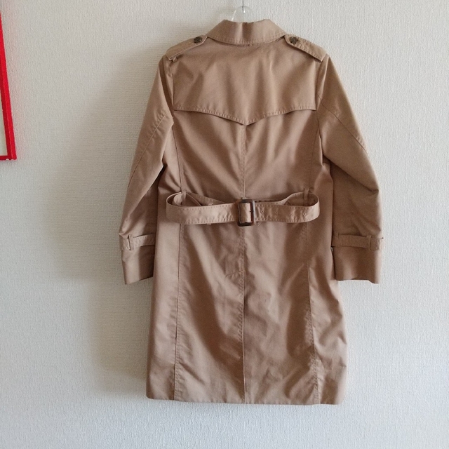 MUJI (無印良品)(ムジルシリョウヒン)の無印良品 良品計画 トレンチコート S ベージュ レディースのジャケット/アウター(トレンチコート)の商品写真
