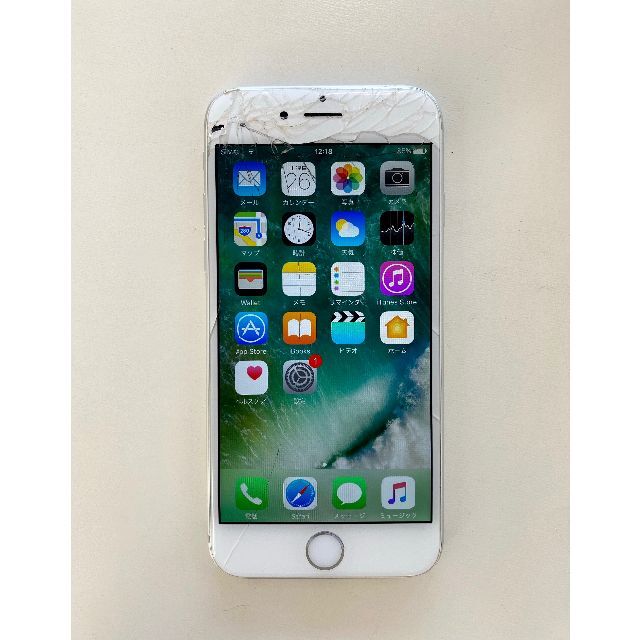 Apple(アップル)のiPhone6 16GB 中古 softbank 画面割れ ジャンク 動作良好 スマホ/家電/カメラのスマートフォン/携帯電話(スマートフォン本体)の商品写真