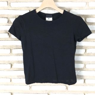 ディーアンドジー(D&G)のD&G　レディース　半袖　ニット　Tシャツ　４０　ブラック　イタリア製(Tシャツ(半袖/袖なし))