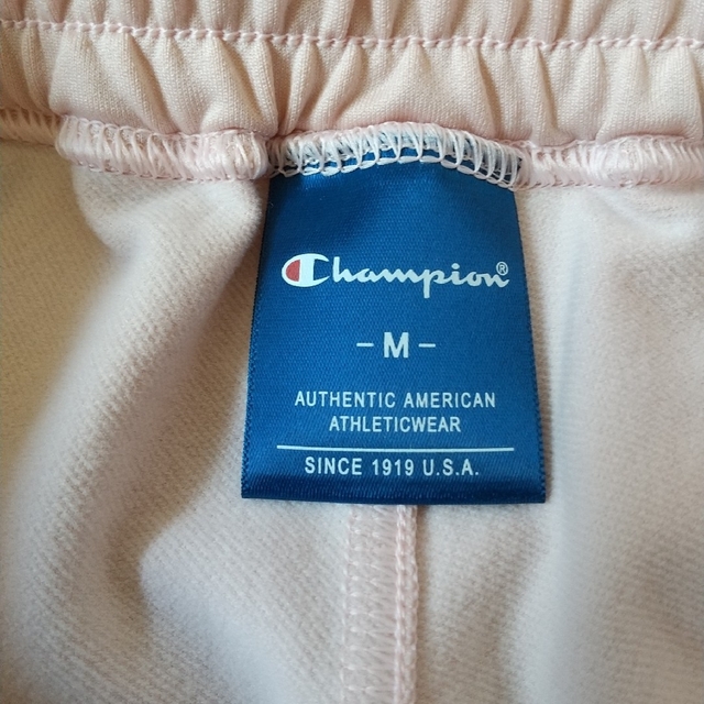 Champion(チャンピオン)のチャンピオン ジャージ  パンツ 薄ピンク M レディースのパンツ(その他)の商品写真