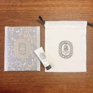 ディプティック(diptyque)のdiptyque シャワーオイル ドソン　ボディ用　巾着袋　ノートブック(ボディソープ/石鹸)