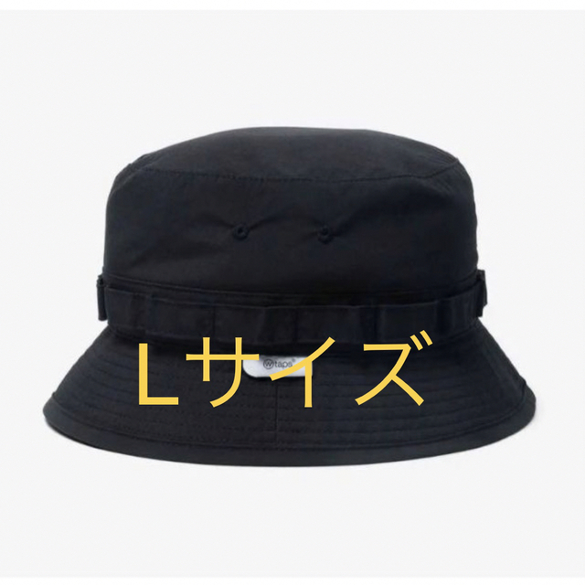 W)taps(ダブルタップス)のWTAPS JUNGLE 02 / HAT size L BLACK メンズの帽子(ハット)の商品写真