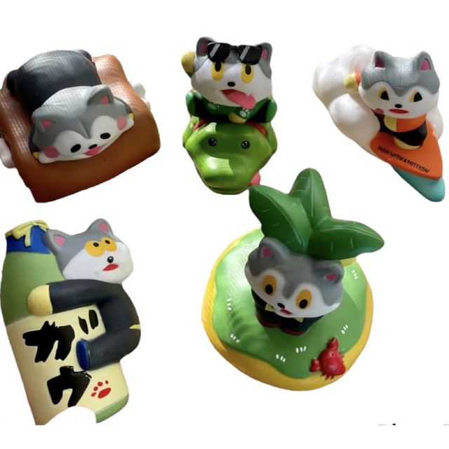セット送料無料 マンウィズアミッション ぷかぷかフィギュアセット