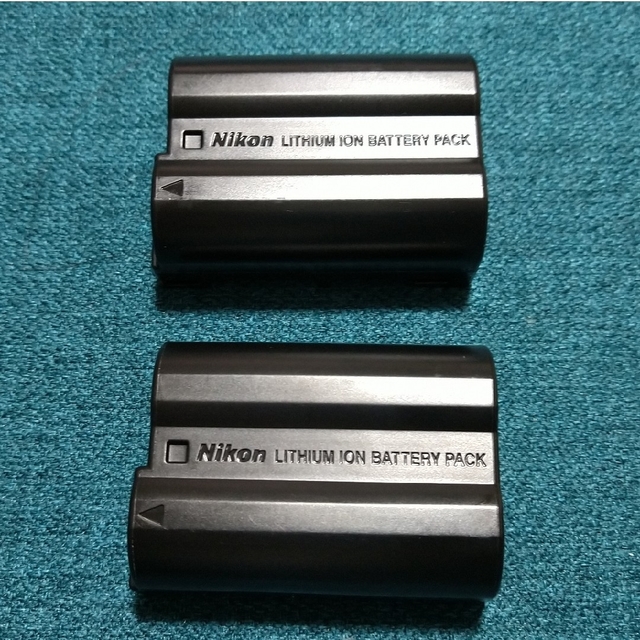 Nikon　EN-EL15　リチウムイオンバッテリーパック　2個組