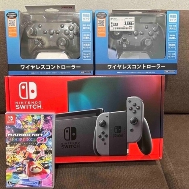 Nintendo Switch 本体Joy-Con(L)/(R) グレー-