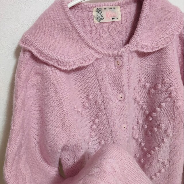 Katie(ケイティー)のKatie　WINTER HEARTS heart cardigan レディースのトップス(カーディガン)の商品写真