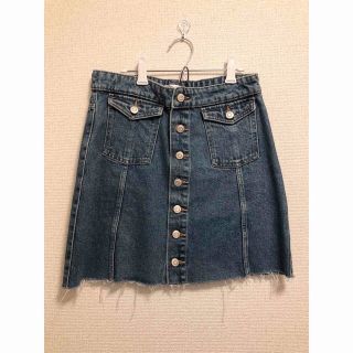 ザラ(ZARA)のZARA デニムミニスカート(ミニスカート)