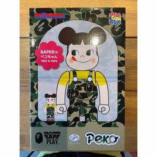 アベイシングエイプ(A BATHING APE)のBE@RBRICK BAPE(R) ペコちゃん 100％ & 400%(その他)