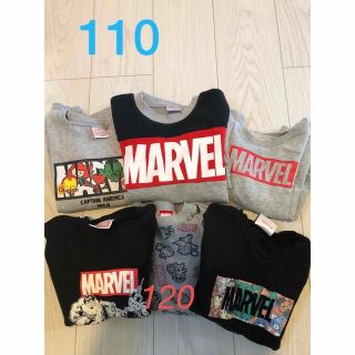 マーベル(MARVEL)のまとめ売り　トレーナー　6点　(Tシャツ/カットソー)