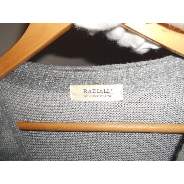 021162● RADIALL HORIZON CARDIGAN SWEATER 2