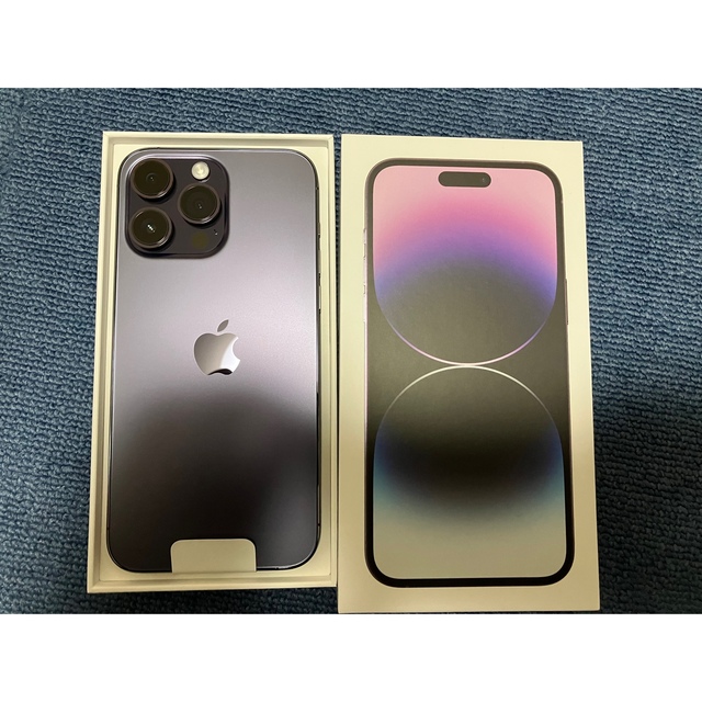 iPhone 14 Pro ディープパープル 512 GB SIMフリー - スマートフォン本体 iPhone 14 Pro ディープパープル 512 GB SIMフリー - スマートフォン本体