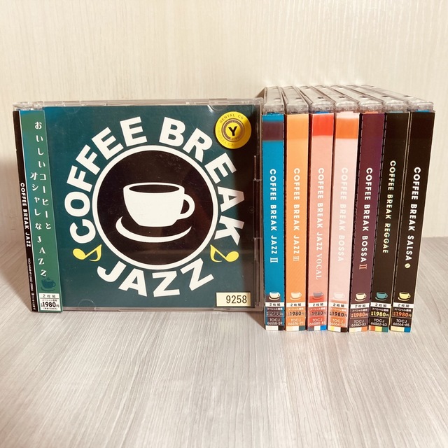 レンタル落ちCD◆COFFEE BREAKシリーズ◆8枚セット◆ジャズ◆音楽 エンタメ/ホビーのCD(ジャズ)の商品写真