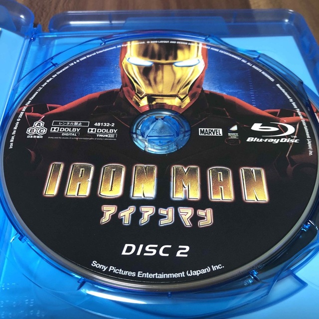 MARVEL(マーベル)のアイアンマン 1.2.3 blu-ray  3枚セット エンタメ/ホビーのDVD/ブルーレイ(外国映画)の商品写真