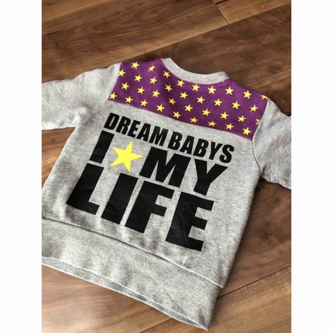 DREAMBABYS(ドリームベイビーズ)のyukiさま専用 DREAMBABYS トレーナー ベビードール 90 キッズ/ベビー/マタニティのキッズ服男の子用(90cm~)(Tシャツ/カットソー)の商品写真