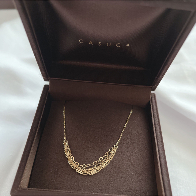 CASUCA  18K　ネックレス レディースのアクセサリー(ネックレス)の商品写真