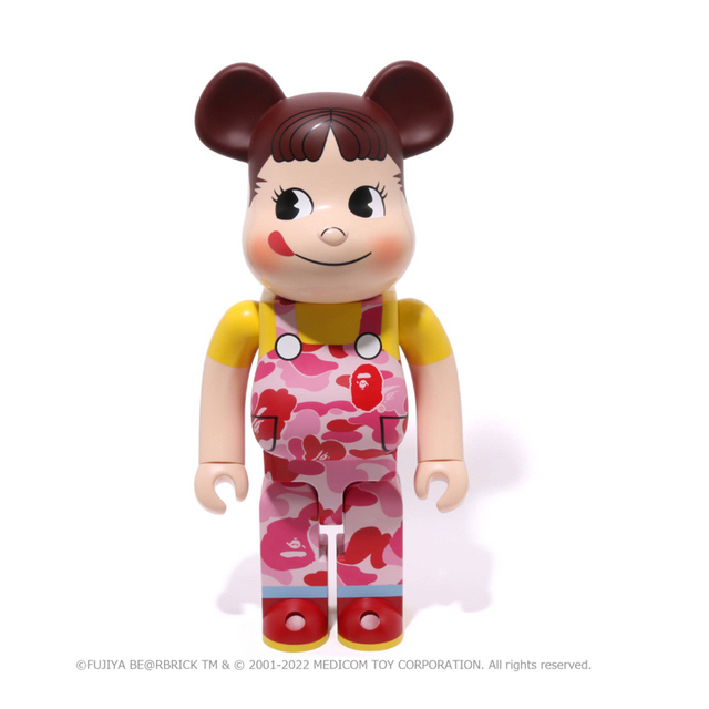 BE@RBRICK BAPE(R) × ペコちゃん 1000%（ピンク）エンタメ/ホビー