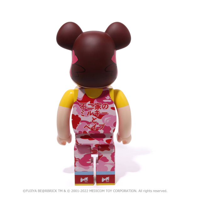 BE@RBRICK BAPE(R) × ペコちゃん 1000%（ピンク）エンタメ/ホビー