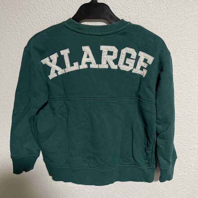 XLARGE(エクストララージ)のXLARGEキッズトレーナー　120㎝ キッズ/ベビー/マタニティのキッズ服男の子用(90cm~)(Tシャツ/カットソー)の商品写真