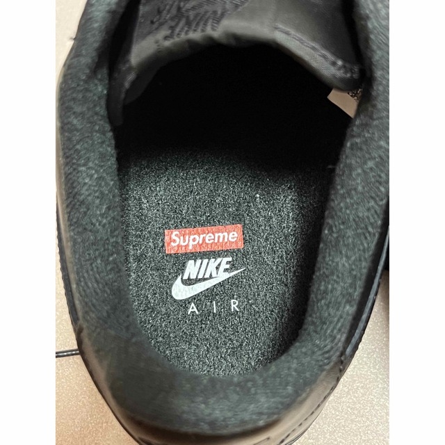 Supreme Nike Air Force1 Low BLACK 28cm