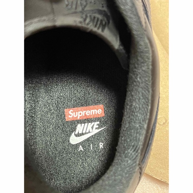 Supreme Nike Air Force1 Low BLACK 28cm