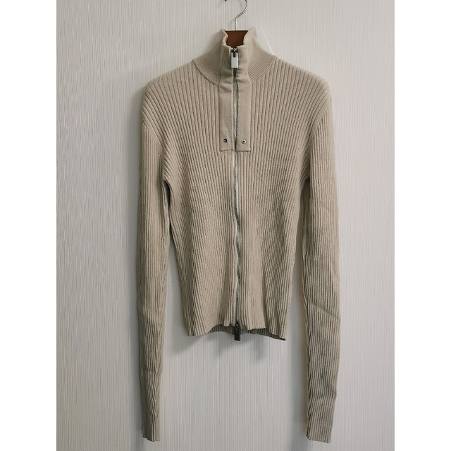 Alyx Ribbed Knit Zip Sweater ドライバーズニット