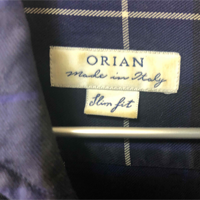 ORIAN(オリアン)のオリアンチェックシャツ長袖シャツ バーニーズニューヨーク購入 メンズのトップス(シャツ)の商品写真