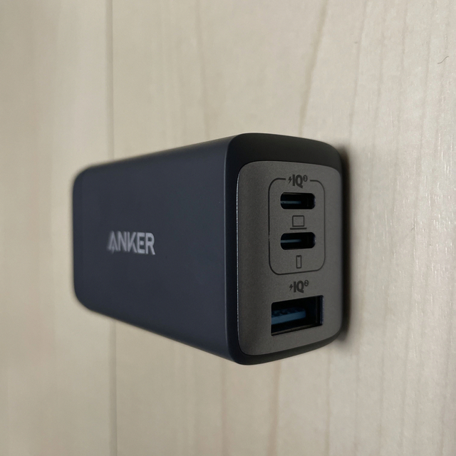 Anger PowerPortⅢ 3-Port 65W Pod(USB充電器)