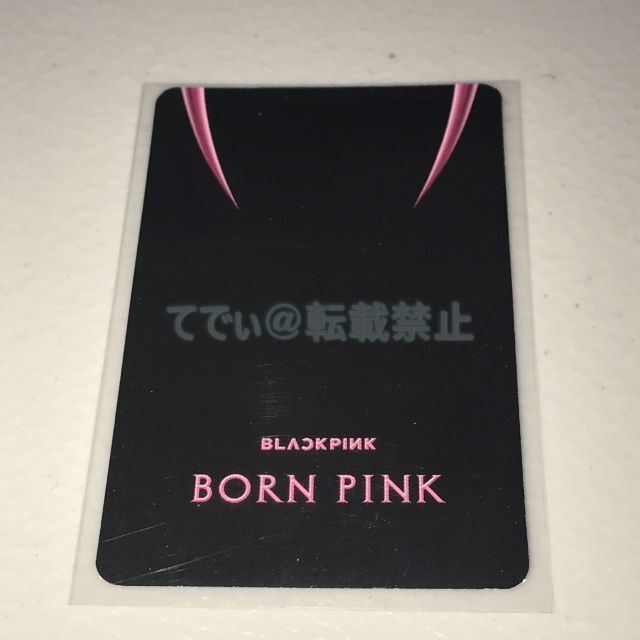 BLACKPINK『BORN PINK』アラジン購入特典ホロカード エンタメ/ホビーのCD(K-POP/アジア)の商品写真