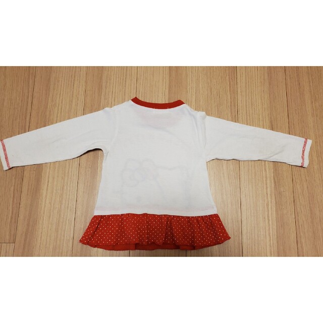 サンリオ(サンリオ)のハローキティ　ロンT110サイズ キッズ/ベビー/マタニティのキッズ服女の子用(90cm~)(Tシャツ/カットソー)の商品写真