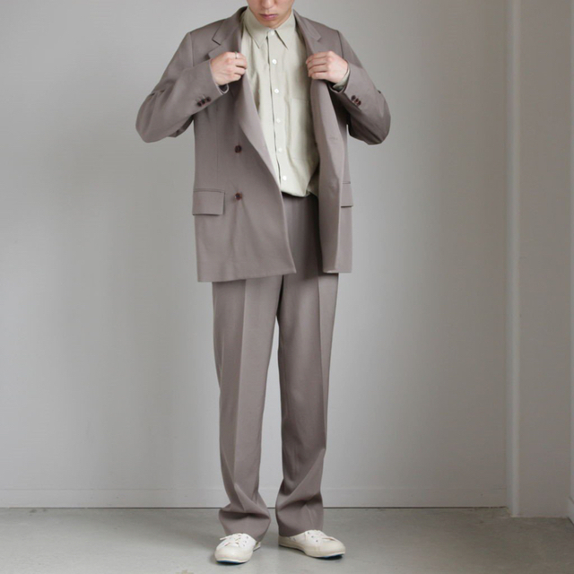 auralee 20AW WOOL MAX GABARDINE JACKET - www.sorbillomenu.com