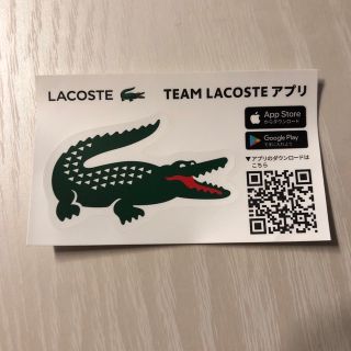 ラコステ(LACOSTE)のラコステ　ステッカー　シール　LACOSTE(シール)