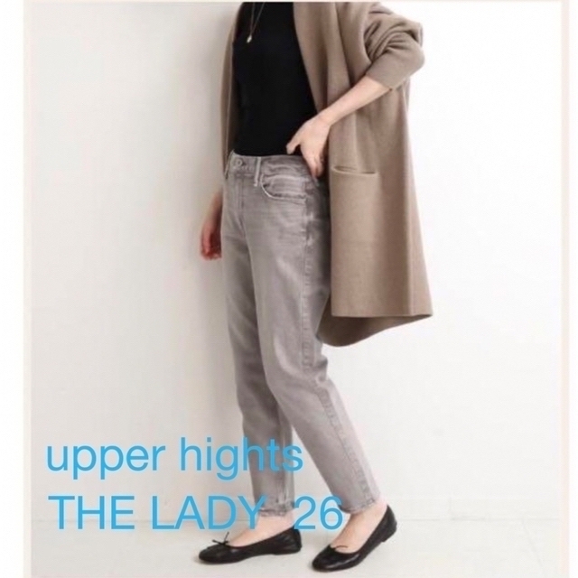 upper hights(アッパーハイツ)の専用upper hights  "THE LADY" スリムボーイフレンドデニム レディースのパンツ(デニム/ジーンズ)の商品写真