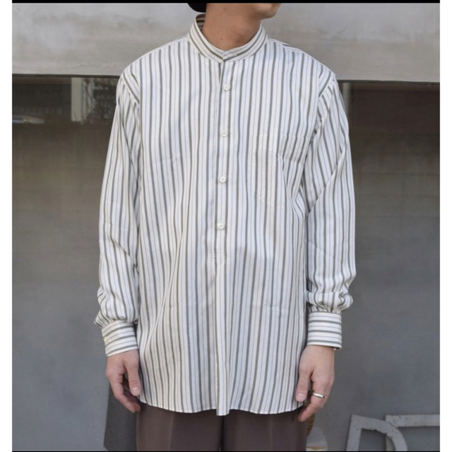 COMOLI(コモリ)のMAATEE&SONS SILK PULLOVER SHIRTS マーティー メンズのトップス(シャツ)の商品写真