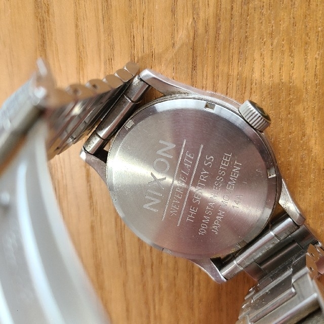 NIXON(ニクソン)のNIXON SENTRY SS SILVER メンズの時計(腕時計(アナログ))の商品写真