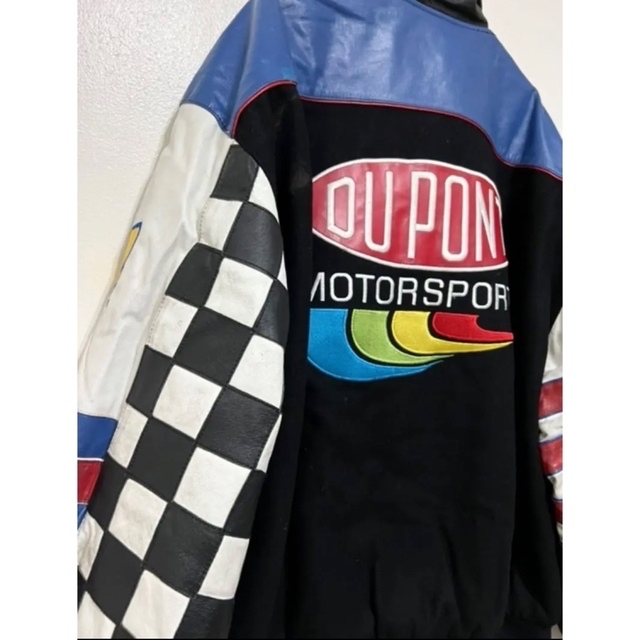 オックスフォードブルー 【希少】DUPONT リバーシブル レザー