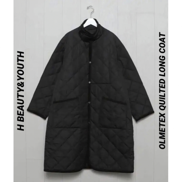 H BEAUTY&YOUTH / OLMETEX QUILTED COAT