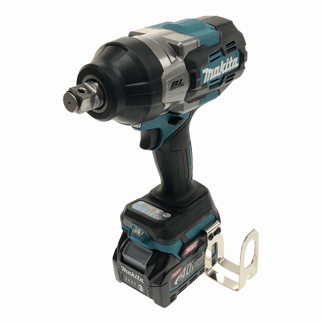 ☆未使用品☆makita マキタ 40Vmax 充電式インパクトレンチ TW001GRDX バッテリー2個(BL4025 2.5Ah)付き 充電器(DC40RA)付き 61794