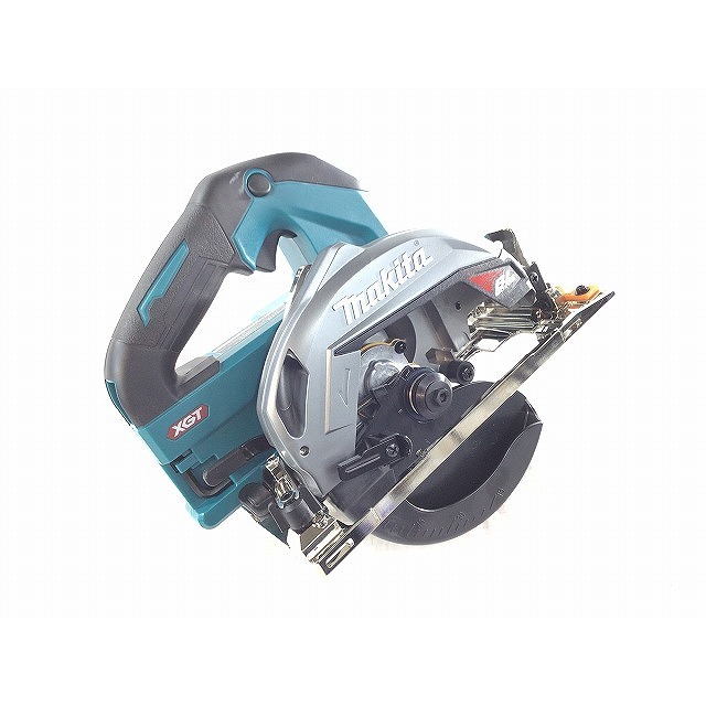 ＊＊MAKITA マキタ 40Vmax 165mm 充電式丸ノコ (バッテリ2個・充電器・ケース付） HS001GRDX ブルー