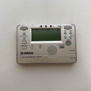 ヤマハ(ヤマハ)のYAMAHA チューナー メトロノーム TDM-75 チューナー用マイク(その他)