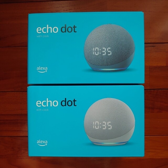 Echo Dot (エコードット) 第4世代 時計付きスマートスピーカー