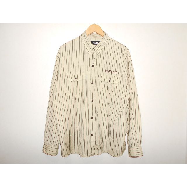 トップス031162● 22SS MASSES STRIPED SHIRTS B